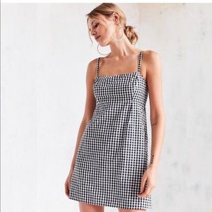 Silence + noise gingham dress